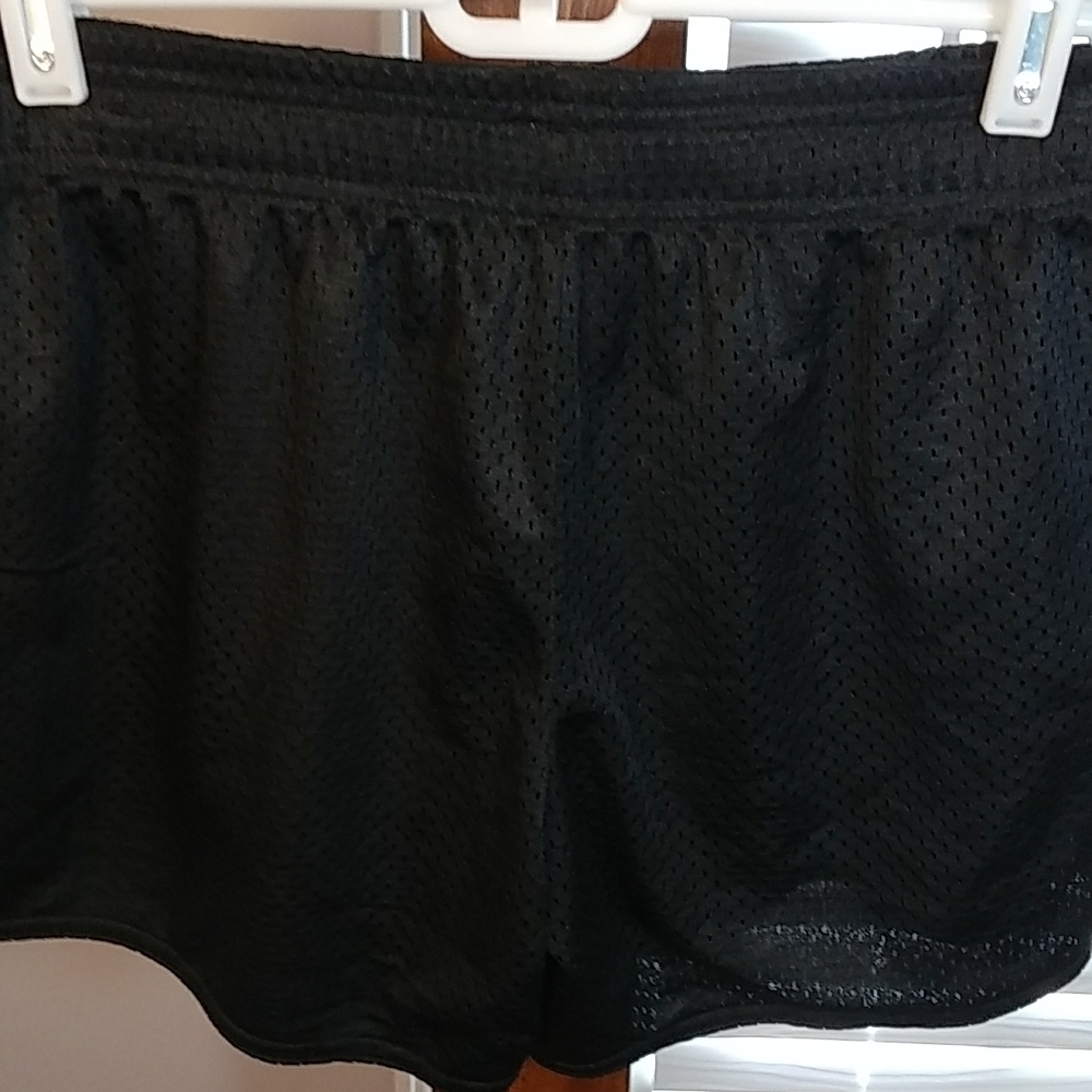 Just Be Women's Black and White Mesh Shorts Size M Fully Lined New with Tag - Picture 2 of 10